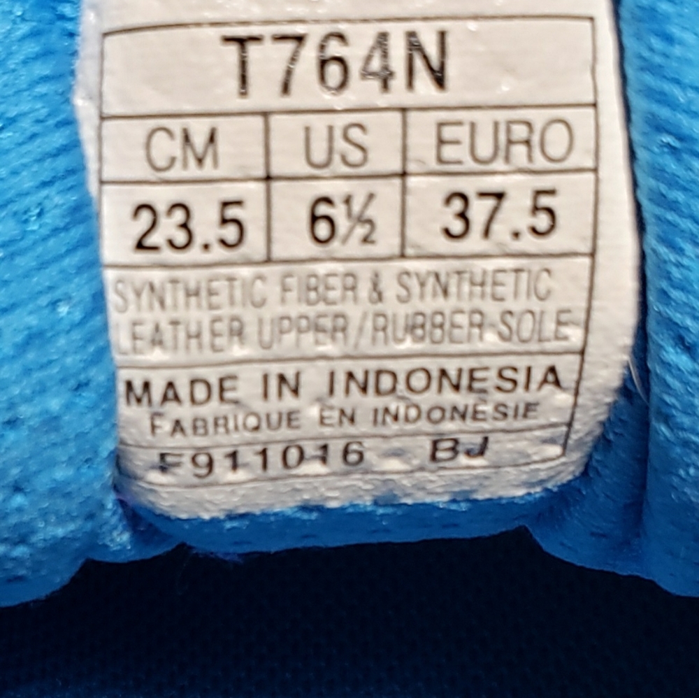 Women's ASICS GEL Flux 4 Athletic Running Shoes Diva Blue/Silver Sz 6.5 SN T764N - Picture 9 of 9